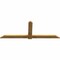 Ekena Millwork Eugene Rough Sawn Timber Gable Bracket, Western Red Cedar, 96"W x 36"H x 2"D x 6"F, 9/12 Pitch GBW096X36X0206EUG00RWR - alternate 5